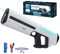 Skirfy Pistola ad acqua elettrica per bambini e adulti, giocattolo a spruzzo a batteria con serbatoio, portata 9 m, luce a LED, assorbimento automatico dell'acqua, gioco estivo in spiaggia all'aperto