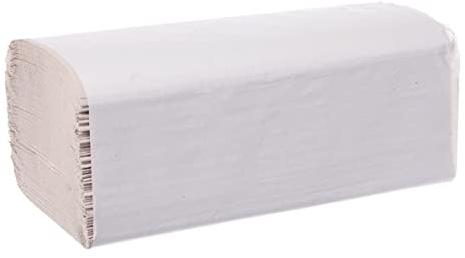 Falthandtuch Papierhandtuch 1-lagig Grau 23 x 25 cm 5000 Blatt