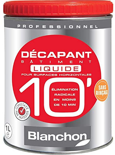 Décapant bâtiment 10 liquide - 1 litre - blanchon