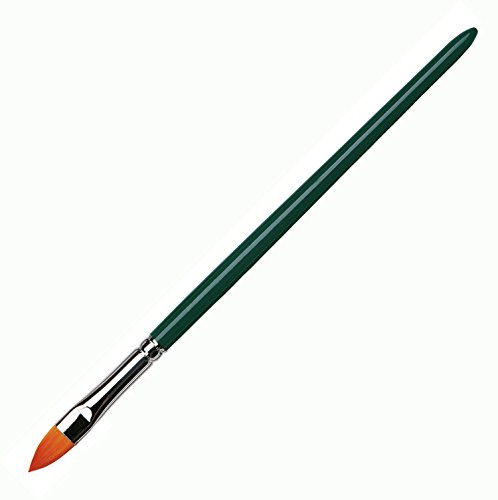 KREUL 202608 - Universalpinsel Basic Synthetics, für Kunst, Hobby, Schule und Großverbraucher, Besatz aus feinem Nylonhaar, Katzenzunge, Größe 8