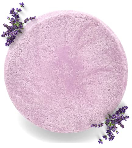 Kleine Auszeit Manufaktur Shampoo Bar Lavendel – festes Shampoo bei normalen bis trockenen Haaren, vegan, plastikfrei, 70 g