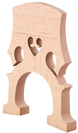 Puente de Violonchelo de Madera de Arce Piezas de Repuesto Accesorio de Instrumento para 1/2 1/4 1/8 Violoncelos(1/4