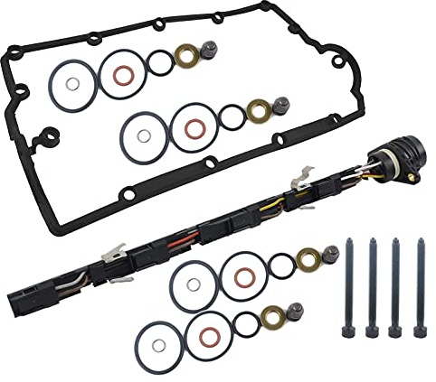 Flynsu Juego de Cables Kit Bomba-boquilla Compatible con 1.9 2.0 PD TDI AXB AXR AJM ANU ARL ASZ ATD ATJ 038971600