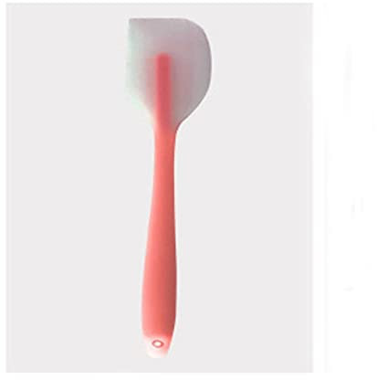 Egurs Spatola in silicone per torte, grande spatola per pasta di zucchero, morbida, resistente al calore, non stick per forno, cucina, decorazione per torte e miscelare utensili da cucina, colore