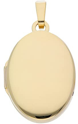 Damen Gold Schmuck 333 Gold Medaillon Anhänger