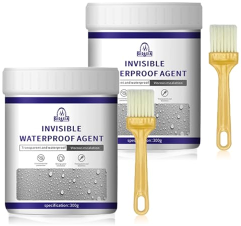Qooloo Agent Anti-Fuite Étanche, 600g Waterproof Anti-Leakage Agent, Liquide Étanchéité Transparent, Réparation des Murs, Agent Anti-Fuite Pour Salle de Bain, Toilettes, Carrelage, Murs, Toit