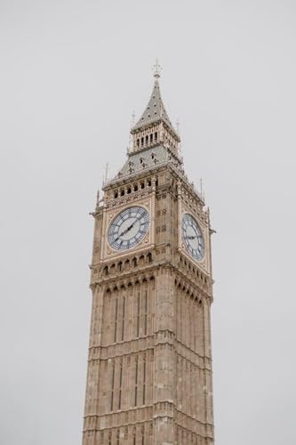Big Ben, London – 6000-teiliges Holzpuzzle – geeignet für Erwachsene ab 14 Jahren