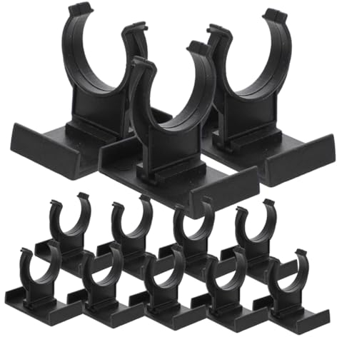 Uonlytech Cupboard Feet Adjustment Feet 20pcs Plastic Kitchen Leg Plinth Clips for Cabinets Furniture