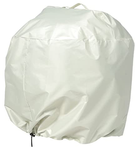 Parliky BBQ Grillabdeckung Outdoor Grill Schutzhaube Wetterfest Reißfest Uv Beständig Atmungsaktiv Mit Kordelzug 50x46cm Beige