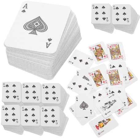 Toyvian 24sätze Spielkarten Für Reisen Tragbare Karten Für Für Partys Und Kompakte Und Unterhaltsame Spielkarten