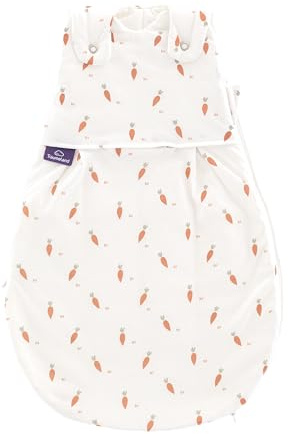 TRÄUMELAND – LIEBMICH babysovsäck Carota | andningsbar babysovsäck | 2,5 Tog | växande året runt sovsäck för sommar och vinter | Öko-Tex 100 certifierad | från 0 månader
