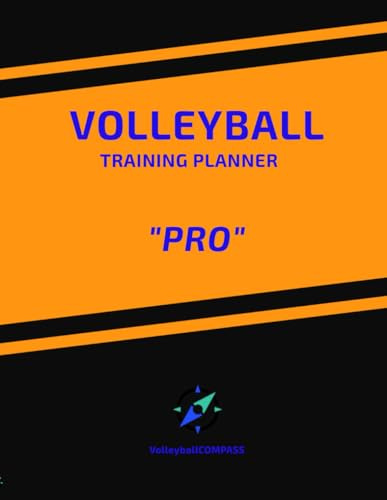 Volleyball Training Planner PRO: Journal for trainer and coaches, 4 sketches per page