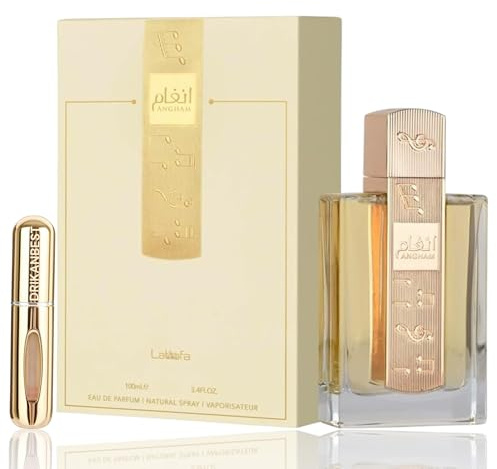 Perfume Angham Exquisita Fragancia Oriental Floral para Mujer + REGALO Atomizador Recargable 5ml Drikanbest