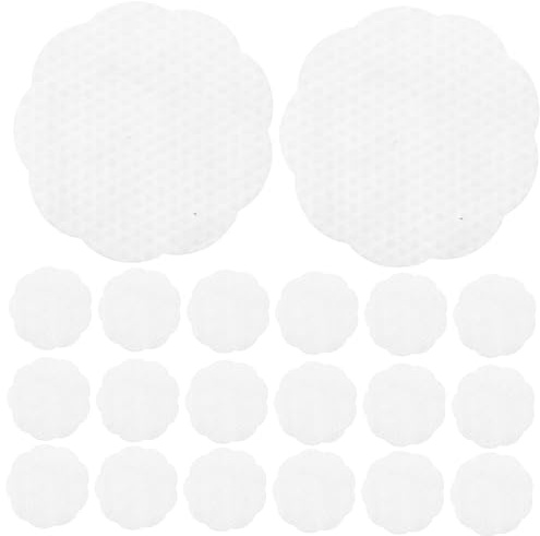 Healeved 100 Disques Démaquillants En Tissu Non Tissé Doux À Fleurs - Lingettes Démaquillantes Douces Pour Les Yeux Et À Lèvres Idéales Pour Le Nettoyage Quotidien De La Peau En