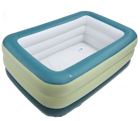 KENANLAN Piscine Au-Dessus du Sol Piscine Gonflable pour Les Enfants et Les Adultes PVC épaissis à 3 Couches Au-Dessus du Sol Piscine Souffler pour la Pelouse du Jardin de Jardin de la (527L)
