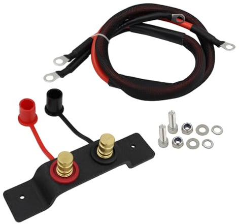 Ciieeo Puente De Batería Para Vehículo Todo Terreno Cable De Arranque Rápido De Voltaje Compatible Con 2 y 4 Asientos Cable De Carga Remoto Para Automóviles y Camiones
