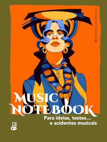 MUSIC NOTEBOOK Para ideias, testes… e acidentes musicais: Caderno de música com pautas para composição e esboços