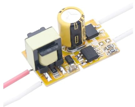 Controlador LED de 9 W a 18 W, fuente de alimentación, corriente constante de 70 a 130 mA, de 30 a 160 V, control automático de voltaje, transformador de iluminación.(90mA)