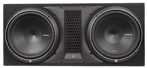 Rockford Fosgate P2-2X10 600 Watts Dual Rms Subwoofer Enclosure