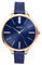 Sekonda Damen Quarzuhr mit blauem Zifferblatt, Analoganzeige und blauem PU-Armband 2144.27