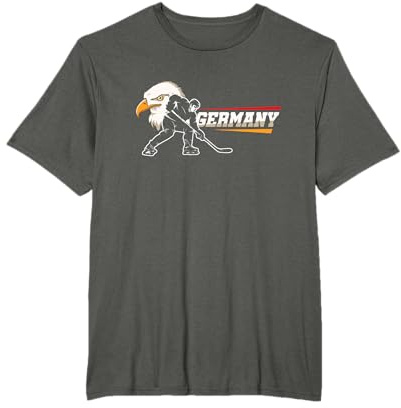 Deutscher Eishockeyspieler Sport Hockey Deutschland Geschenk T-Shirt