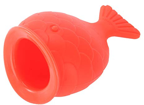 Fischförmiger Lip Plumper Silikon Saugwerkzeug, 2 STK. | Weiches Silikon-Saugwerkzeug formt Lippen sichtbar, Handbetriebene Vakuum-Technologie