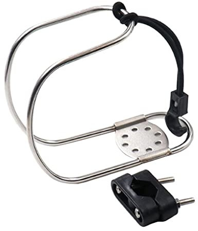 KOZEEY Edelstahl Rettungsring Schwimmring Halter für Yacht Schiffs Boot