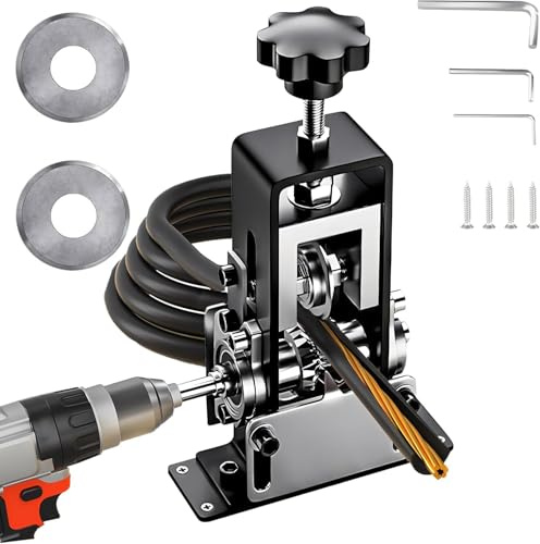 ZUSKYZU Manuelle KabelschäLmaschine, Hochpräzise Kabel Abisolierwerkzeug Abisolierdurchmesser 1-25 mm, Kabelabisoliermaschine mit Abnehmbarem Griff, zum Recycling von KabelabfäLlen