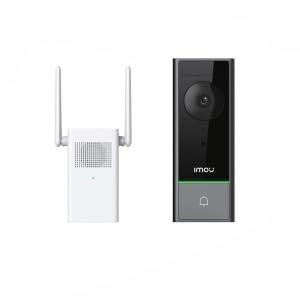 Generico - KIT DI SICUREZZA: 1X POSTAZIONE ESTERNA VIDEOCITOFONICA IP WIFI + 1X POSTAZIONE INTERNA WIRELESS - DB60 KIT (DS21+DB60)