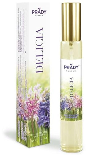 Prady - Eau de Toilette Delicia - 33 ML - Parfum gourmand et séduisant pour une touche de charme irrésistible.