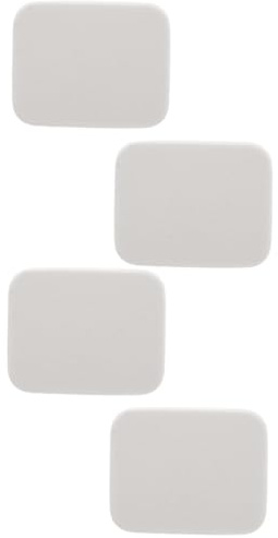 NOLITOY 4pezzi Spugnetta Make up Con Custodia Da Viaggio Spugne Per Fondotinta Applicazione Ottimale Materiale Di Qualità Copertura Massima e Assorbimento