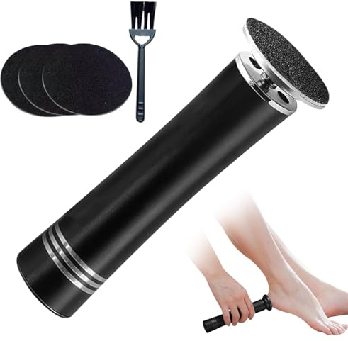 atnayo Electric Foot File Hard Skin Remover, Clean Brush and Foot Sander for Hard Skin Callus Dry