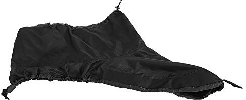 Adjustable Kayak Spray Skirt – Waterproof Kayak Spray Skirt with PVC Coating, Nylon Kayak Spray Skirt for Canoeing & Kayaking | Universal Fit Splash Cover (Black)