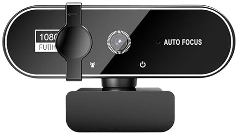 BJdfgE Webcam 4K 1080P Mini telecamera 2K Full HD con microfono 30fps USB Web Cam for auto PC Laptop Videocamera for riprese(A 1080P)