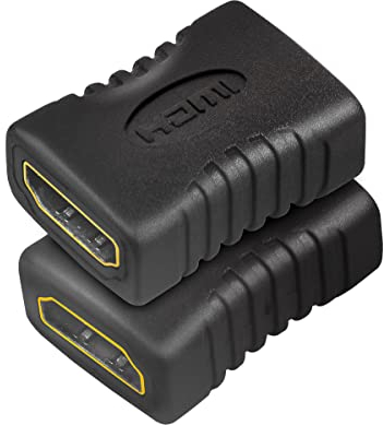 LogiLink AH0006 Adaptateur HDMI 19-pin Mâle/Femelle Noir