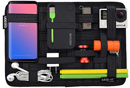 Cocoon GRID-IT - Organisateur de sac avec sangles élastiques / Système d'organisatoin pour porte-documents