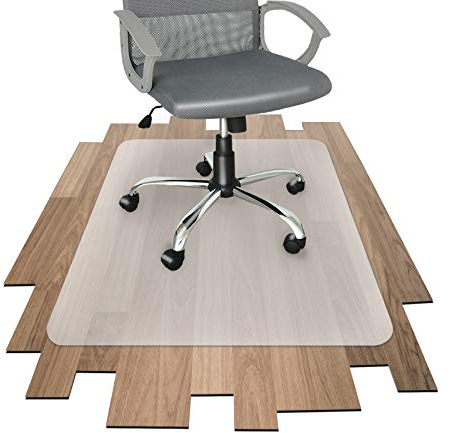 Office Marshal Bodenschutzmatte - 10 Größen zur Wahl - mit TÜV für Hartböden (150x150 cm)