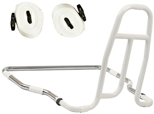 NRS Healthcare M76333 - Asidero-barandilla para cama, fácil de instalar, con correas