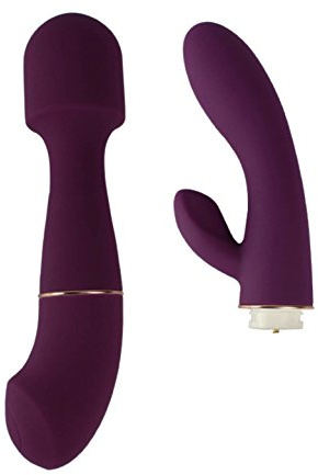 Loving Joy DUA Interchangeable Vibrator with 2 Attachments