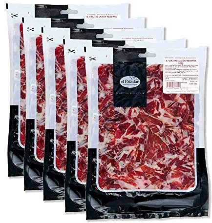 Pack 5 sobres Virutas de Jamón Premium (200gr. cada sobre) x5