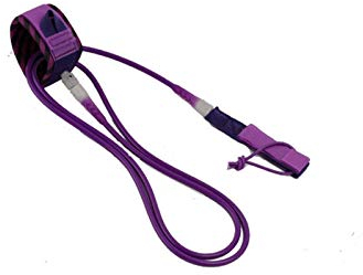 RH-HPC Surf Leine 7mm sup Paddel Freizeit-Spiralleine Surfbrett-Leine super Starke Webstift-Paddelplatine Brandung Beinseil SUP Leash. (Size : 8ft)