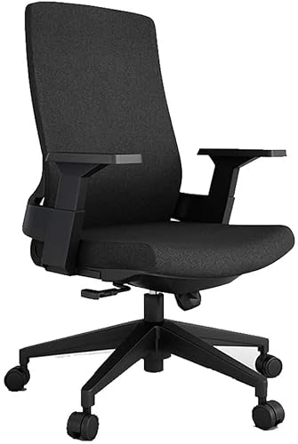ABGRC Bürostuhl Bürostuhl aus Mesh mit Armlehne, Abnehmbarer Schreibtischstuhl mit maximaler Belastung von 200 kg, gebogener Design-Komfort-Computerstuhl mit Nylonrad Stress abbauen