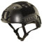 HYFAN Airsoft Fast Tactical Helme PJ Style Ventilation Simple Quick Version Protective Gear for Outdoor Sports Paintball Games (Black)