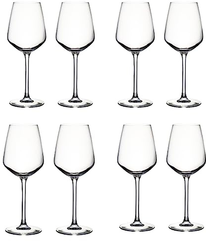 Cristal d'Arques - Lot de 8 Verres à Vin Blanc - 300ml