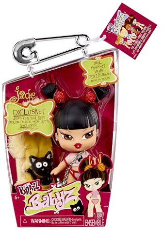 Bratz Babyz Sammlerpuppe - Jade - mit Echter Mode und Haustier - Kinderspielzeug - Ideal ab 6 Jahren