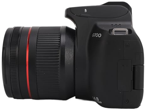 4K Digital Cameras for Photoggraphy, 64MP Anti Shake Vlogging Camera with 3.0In 270° Flipped Up Screen, 12X Optical Zoom 30X Digital Zoom AF MF Compact Camera, for Travel