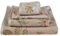 PiP Studio Juego de 3 toallas para invitados, 30 x 50 cm, color caqui
