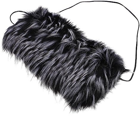 Parliky Dicke Faux Fur Handwärmer Muff Kuscheliger Winter Handwärmer Für Damen Weicher Kunstpelz Wärmendes Accessoire Für Hochzeiten Und Kalte Outdoor-Events