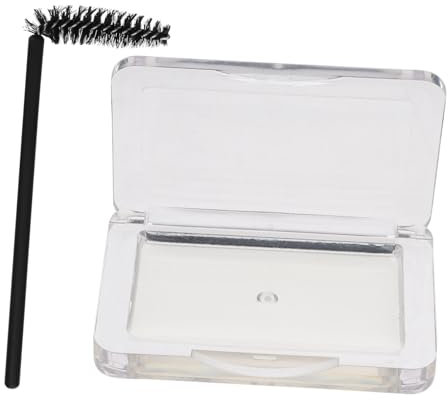 FOMIYES Savonnette à Sourcils Transparent 1 Lot Boîte Acrylique Savonnette Coiffant Kit De Maquillage Sourcils Naturel Léger Portable Usage Quotidien