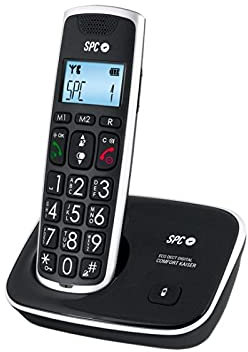 glowster Téléphone DECT sans Fil, avec Design Ergonomique, Son Clair, et Longue durée de Vie, idéal pour Les Communications à la Maison ou au Bureau.